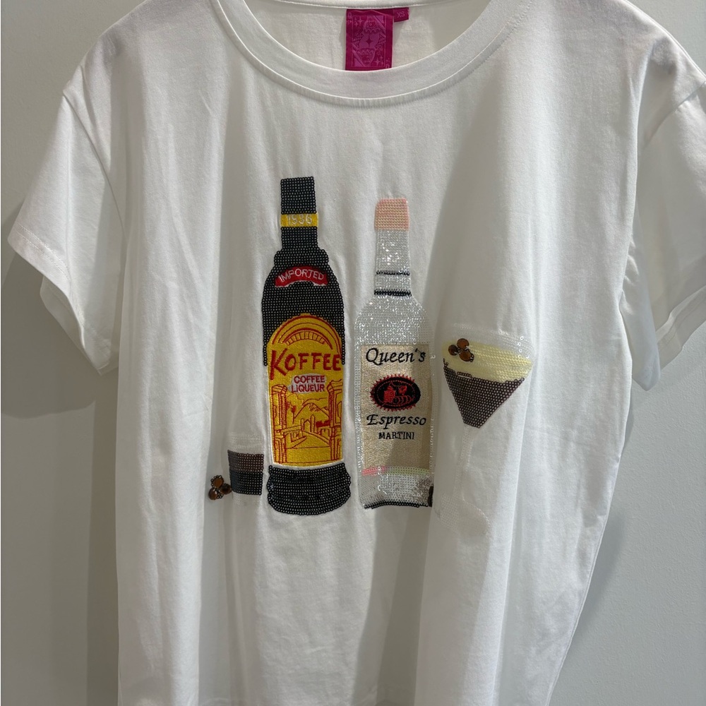 Queen of Sparkles - Espresso Martini Tee